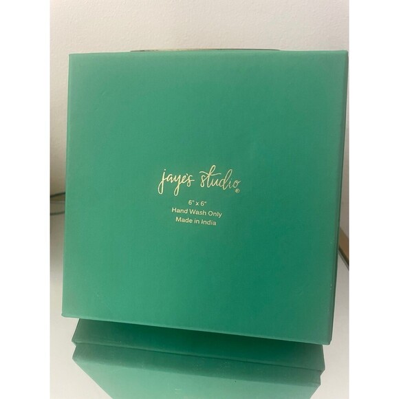 Jayes studio Cane Enameled Smidge Tray red white - Picture 8 of 10